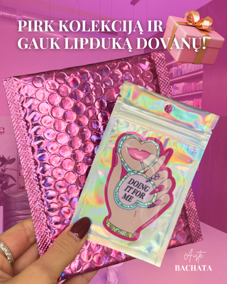 AISTE BACHATA LIPDUKŲ KOLEKCIJA